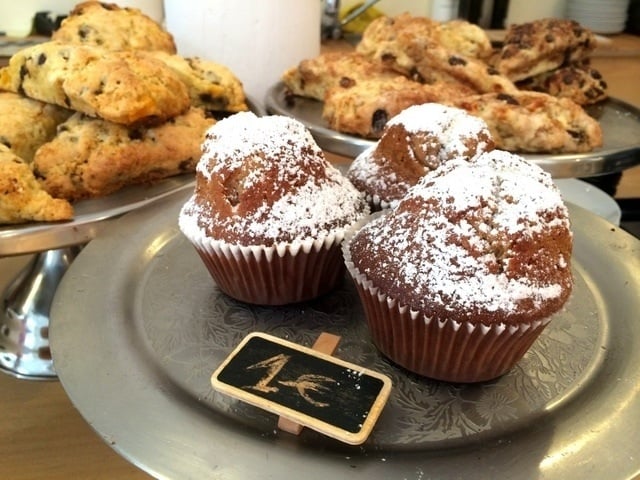 Julia Bakery specializes in good coffee and sweet treats! A great cafe with free wifi just off the beaten path in Malaga