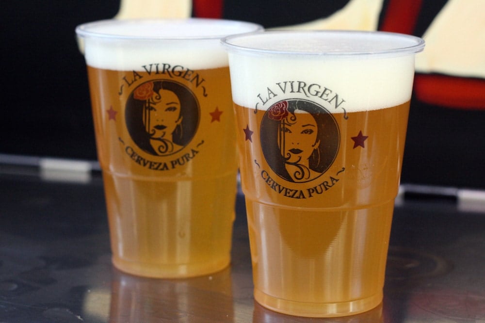 Craft Beer is booming in Spain! La Virgen is one of Madrid's top artisanal beer offerings.