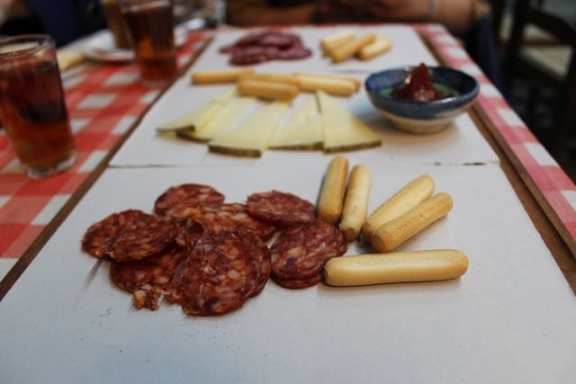 cured meats and sausages are often locally made and make for a delicious tapa in Malaga