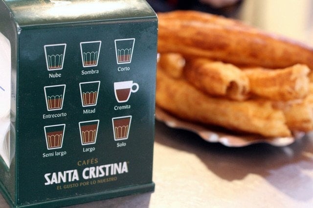 Not sure where to eat in Malaga's historic center for a sweet treat? Churros at Casa Aranda!