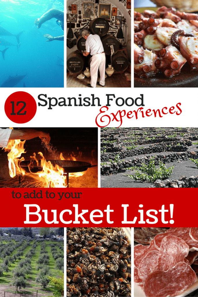 Volcanic vineyards, millennia-old fishing, wildly dangerous barnacle harvests... these 12 Spanish food experiences are at the top of my bucket list!   