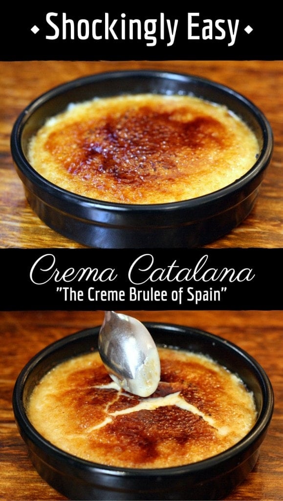  o creme brulee da Espanha pode parecer complicado, mas esta receita para Crema Catalana é realmente super fácil!