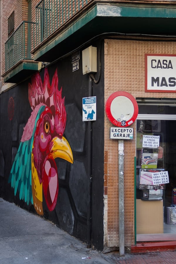 If you are looking for non-touristy things to do in Malaga, take a wander around the Soho neighborhood and check out the street art! 