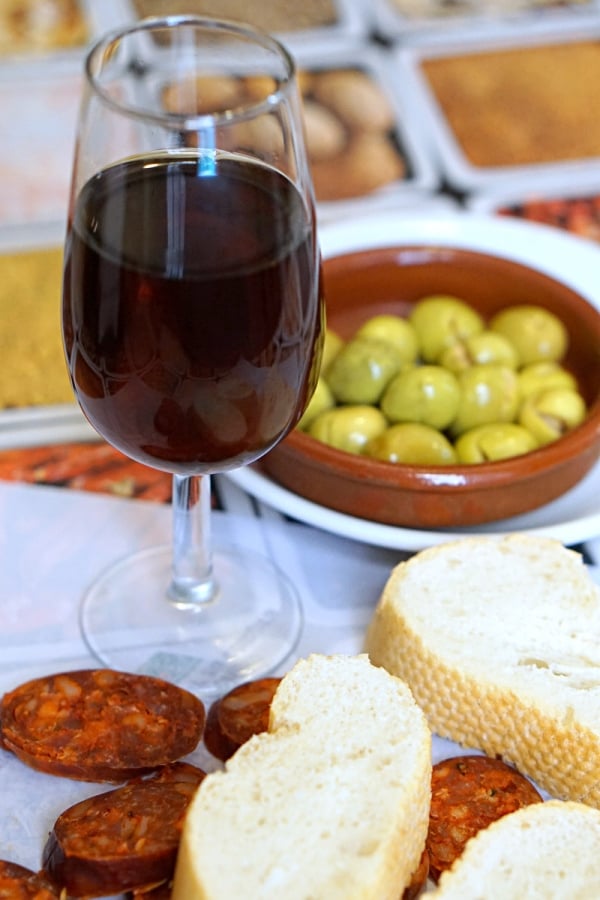 Sweet Malaga wine can be found at all the best wine bars in Malaga