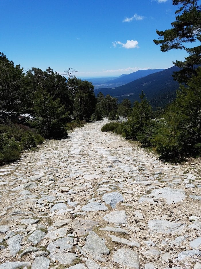 Hiking trails in Cercedilla