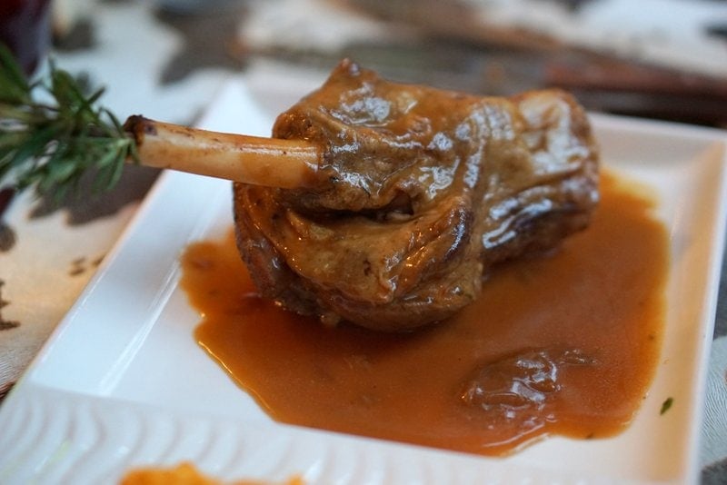 Typical food in Picardy France: Lamb.