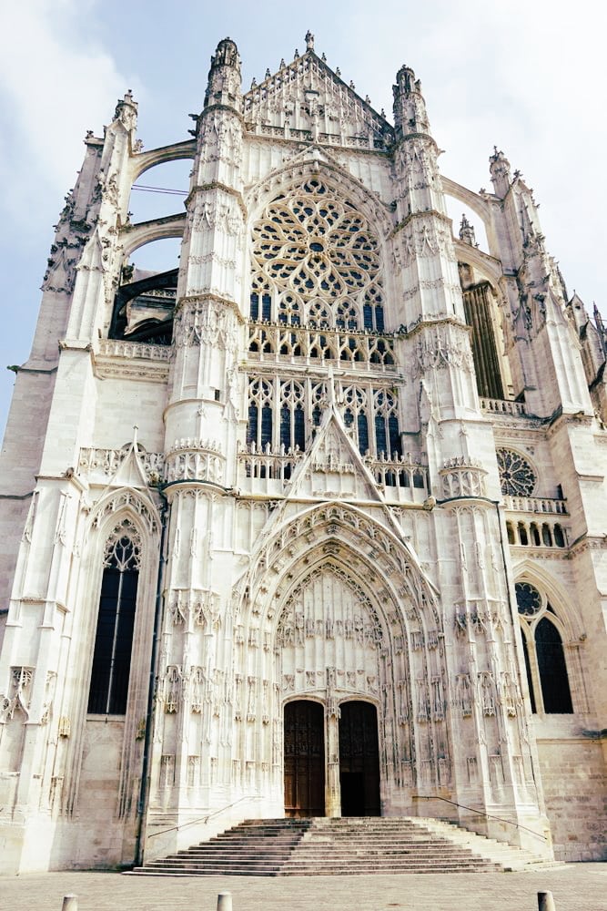 The spectacular Beauvais Cathedral in Picardy.