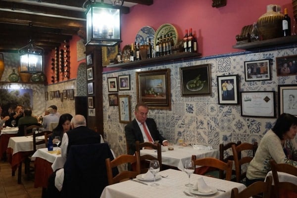 One of the best things to do in Malaga is eat great food. Meson Mariano is one of the best restaurants in Malaga.