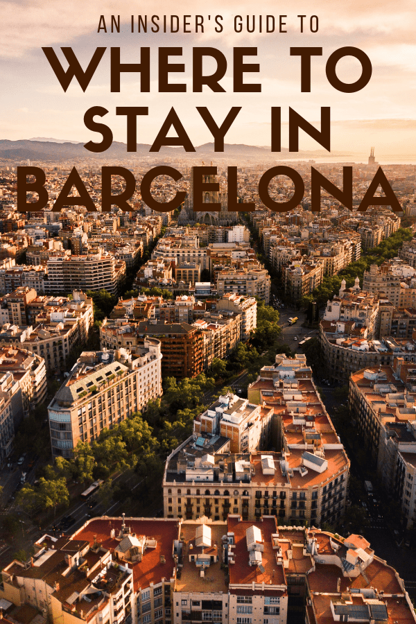 Narrowing down where to stay in Barcelona can be tricky. Do you want to be near the beach, or would you rather have amazing shopping and restaurants close by? From Barceloneta to the Gothic Quarter, this guide breaks down the pros and cons of each of the major Barcelona neighborhoods, and gives you a few options for accommodation in each. #Barcelona
