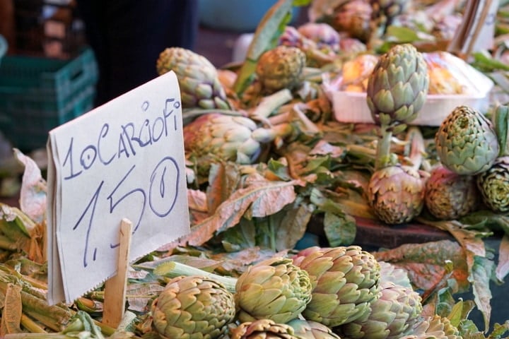 Artichokes in Sicily