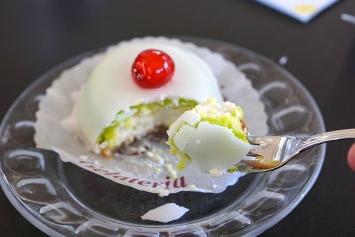 Dessert Santa Agata Cake on Catania food tour