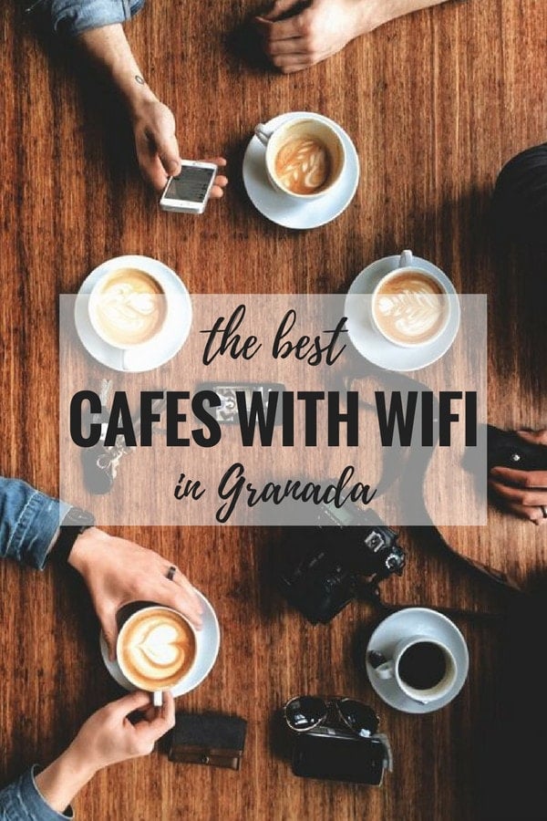 Enjoy a nice hot cup of coffee while staying connected on your trip to Granada. Here's where to find the best cafes with wifi in Granada.