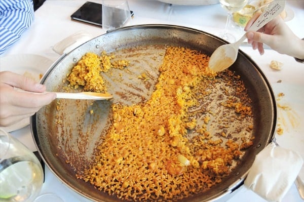 Paella in Barcelona