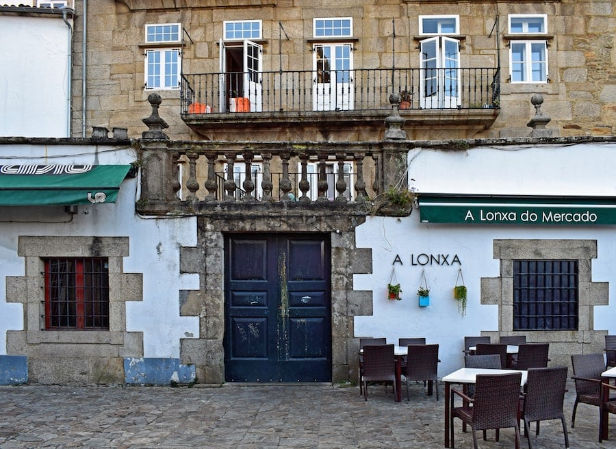 Some of the most charming terraces in Santiago de Compostela are found in hidden corners.