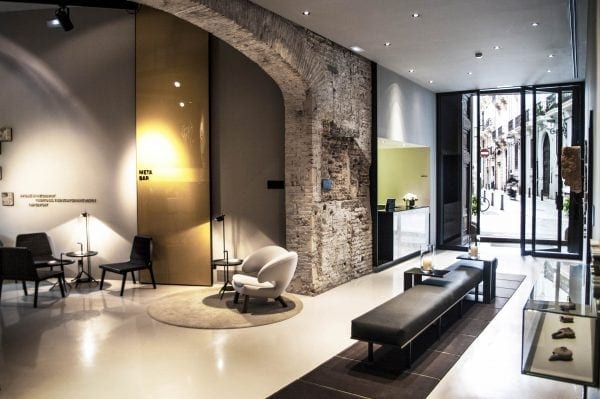 The Caro Hotel's clear aesthetic style makes it homely and modern, easily one of the best boutique hotels in Valencia