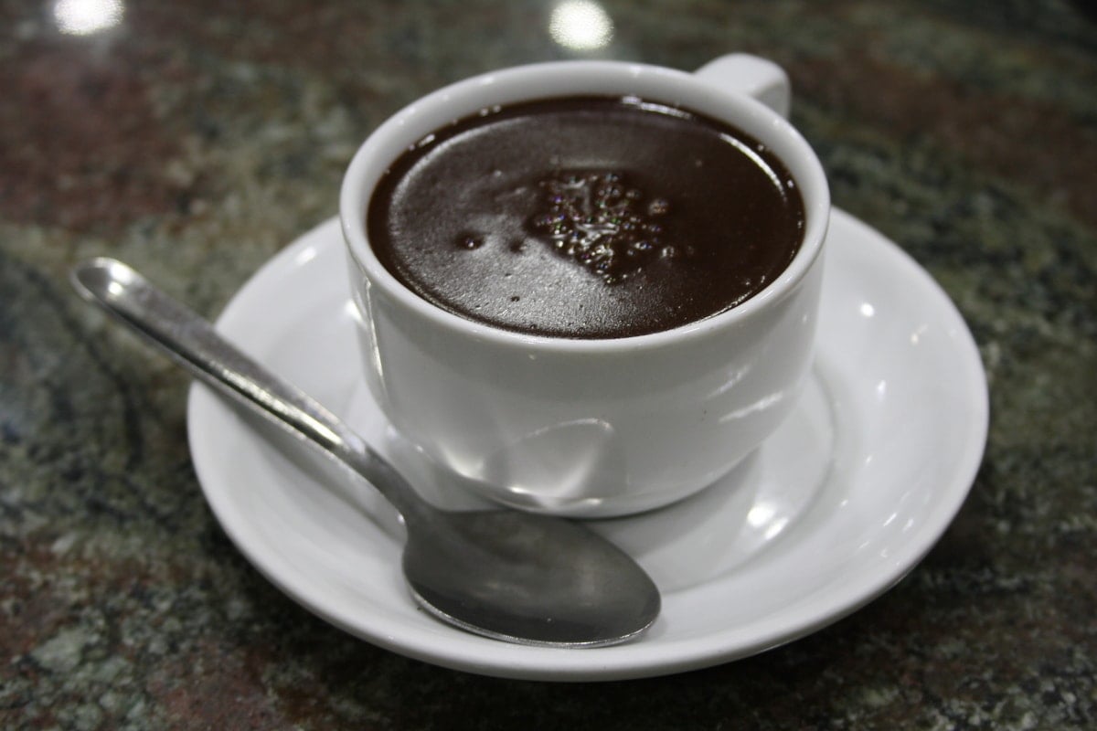 When you get some churros in Valencia, they tend to come accompanied by lucious, thick chocolate which some people actually drink when finished dipping their churros!