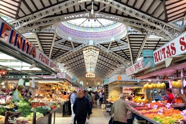 Mercado Central is one of the most famous markets in Valencia and in all of Spain!