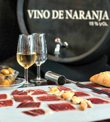 Bodega Fila is one of the most popular wine bars in Valencia among locals and a great place to enjoy Spanish deli products like the famous jamón while you sip your wine.