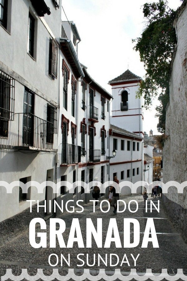 There's no shortage of things to do in Granada on Sunday. Enjoy a relaxing day with family and friends to finish off your weekend in Spain's Moorish jewel.