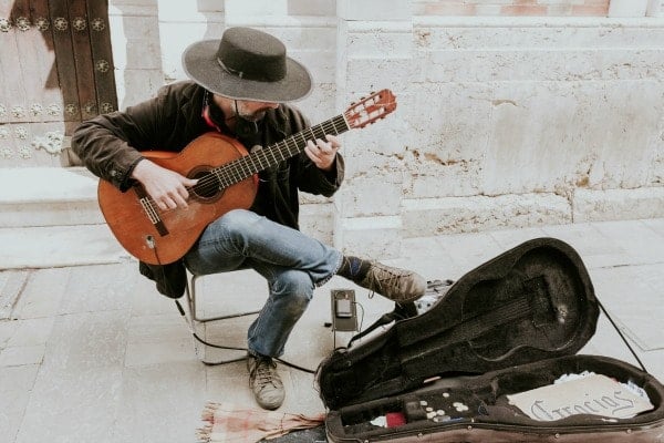 One of the best places to hear live music in Malaga? In the street!