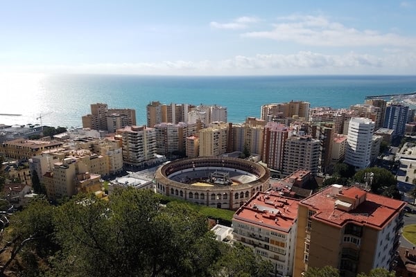 The Castillo de Gibralfaro and its many incredible viewpoints are among some of the best Malaga tourist attractions!