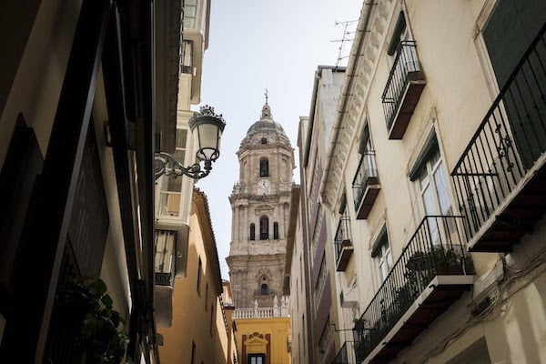 Malaga's unique cathedral is one of the most fascinating in Spain and an easy pick for top Malaga tourist attractions!