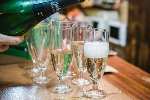 Celebrate New Year's Eve in Malaga with a delicious glass of cava for your midnight toast!