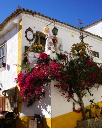 Pretty Óbidos, a gorgeous village in Central Portugal.