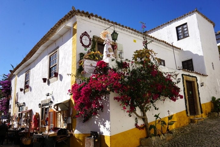 Pretty Óbidos, a gorgeous village in Central Portugal.