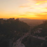 Catch the sunset in Granada from Sacromonte before heading to a flamenco show!