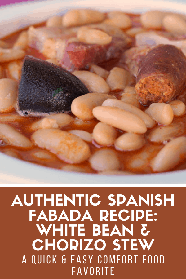 Fabada is a typical bean and sausage stew from northern Spain. I was always a bit intimidated by it, thinking it would be complicated, but I discovered this recipe which is surprisingly quick and simple! Try this authentic yet easy version for a comforting dinner.