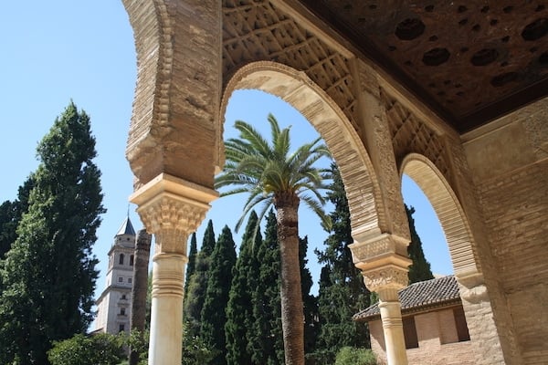 Visiting the Alhambra is a must in Granada for kids!