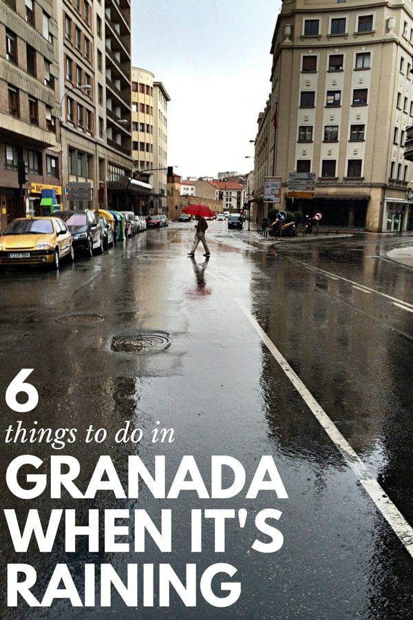 If you're not sure what to do in Granada when it's raining, don't let the weather ruin your trip. Here's what to do instead.