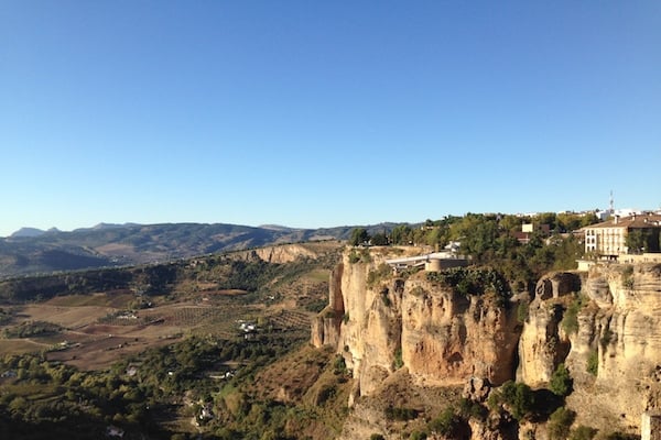 Some of the best Malaga wineries are located in the lovely town of Ronda.