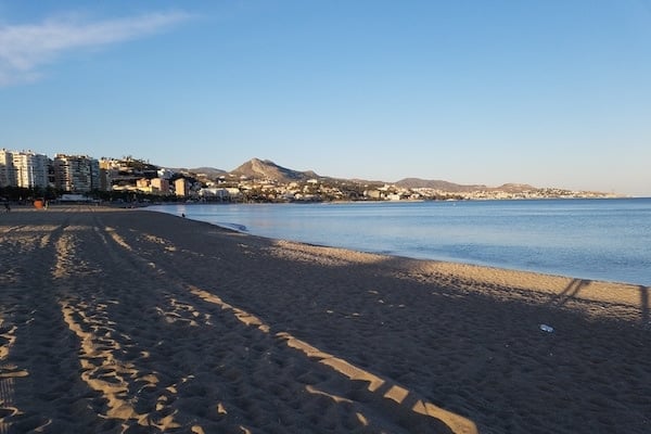 Spending some time at the beach is a must during your 3 days in Malaga!