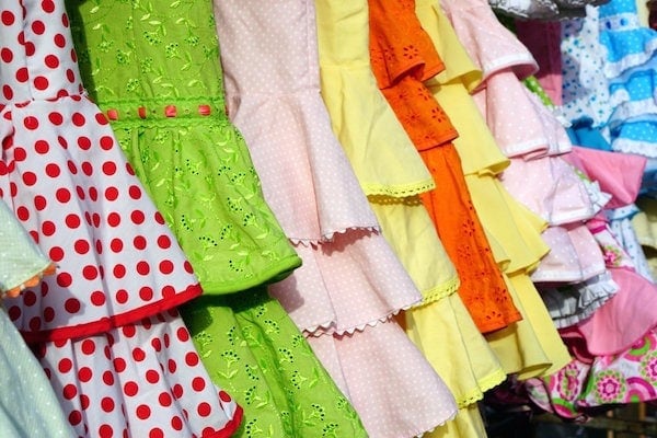 Pick up a flamenco dress at El Rocío while you're out boutique shopping in Granada!