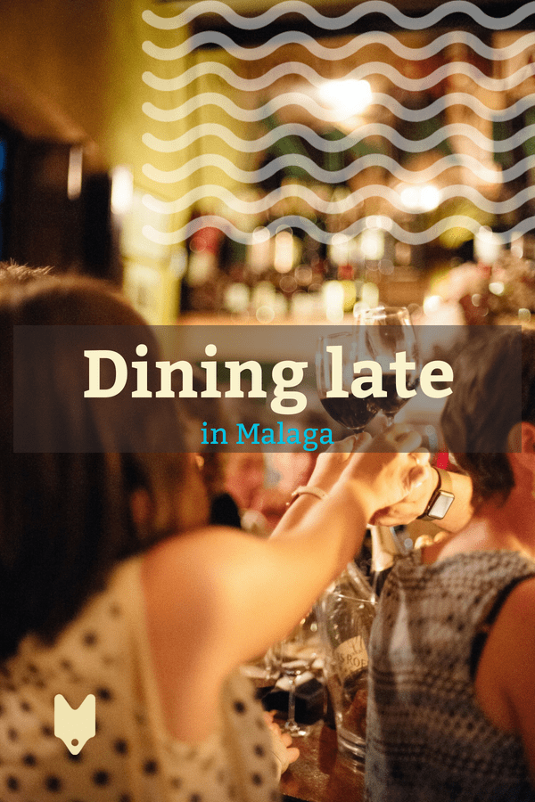 Looking for the best restaurants open late in Malaga? Here are a few of the places locals love where you can grab a bite after dark. #malaga