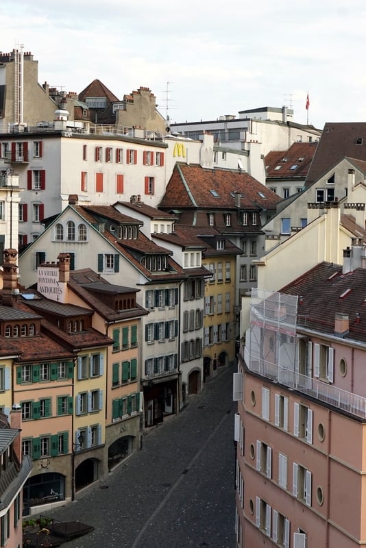 The typical architecture in Lausanne - guide to visiting Lausanne