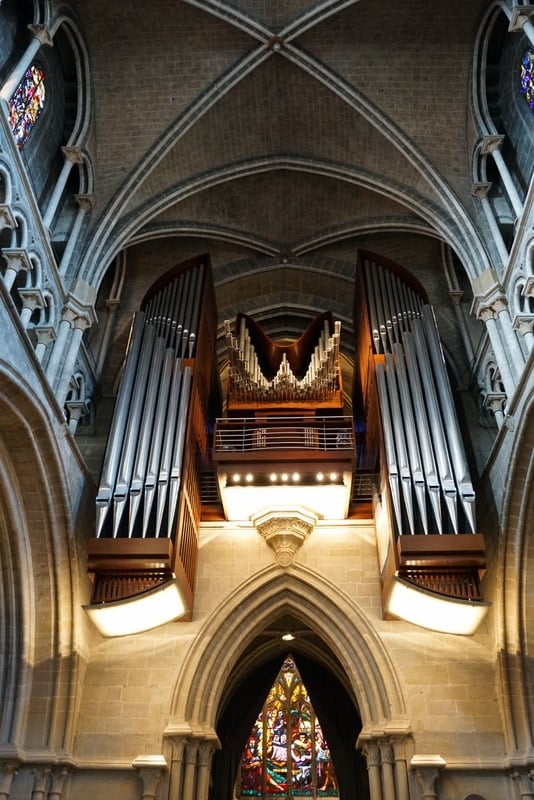 The gorgeous and unique Lausanne organ