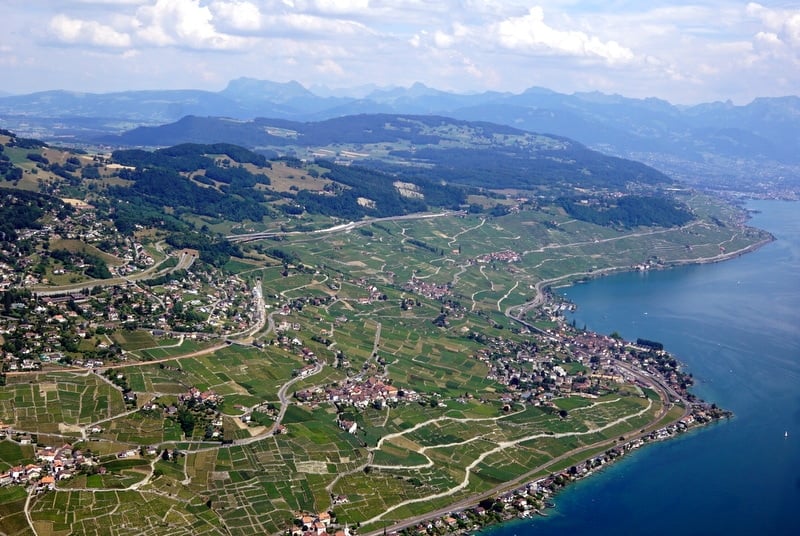 Lavaux vineyards Lausanne