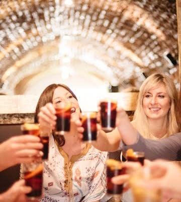 Have a bachelorette party in Granada the Spanish way! Grab dinner and then hit the clubs—all with the bride-to-be wearing a costume of her friends' choosing!