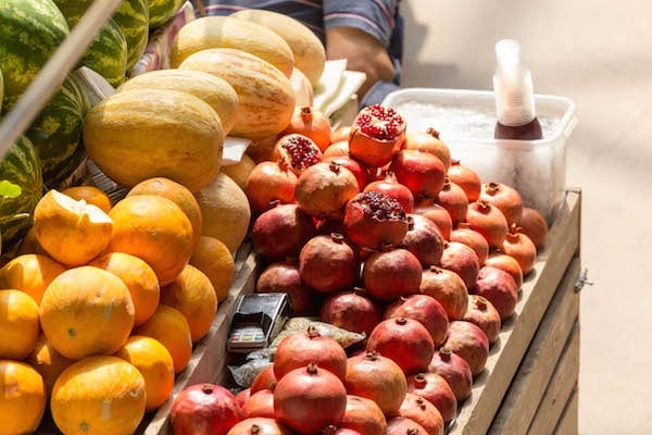 Vegetarian San Sebastian - fresh produce at the market