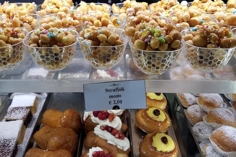 Pastries in Naples