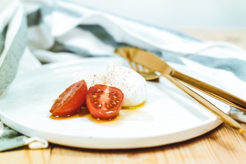 Mozzarella cheese in Naples