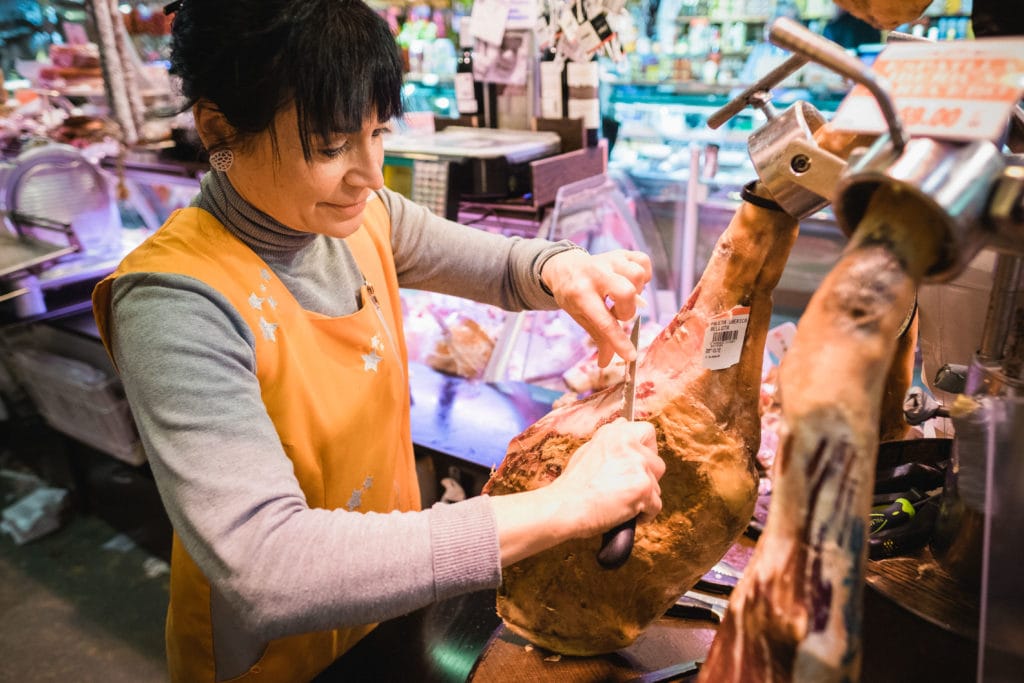 Visiting La Boqueria Market in Barcelona