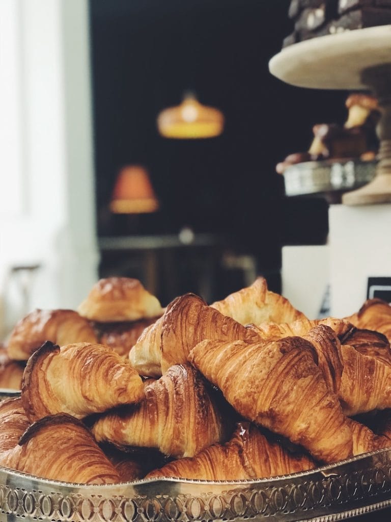 Croissants are a top food to try in Paris.