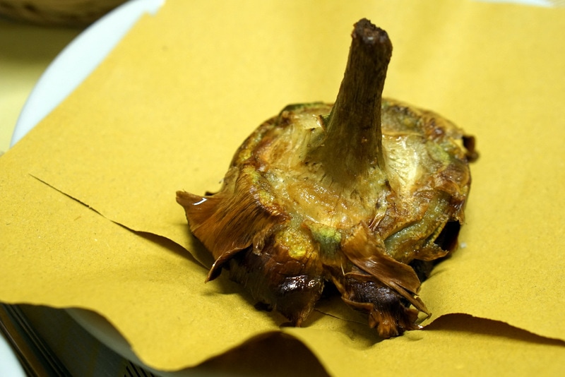 What to Eat in Rome - Jewish style artichokes deep fried