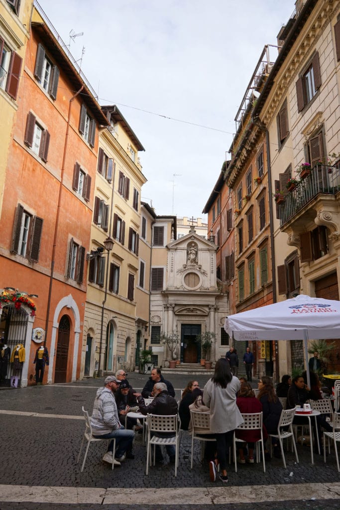 Must try foods in Rome - A typical Rome Cafe