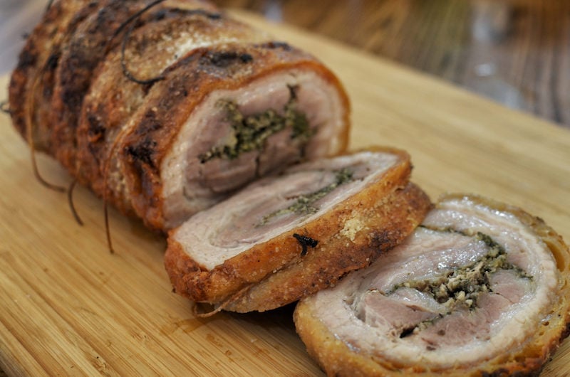 Porchetta - Must try foods in Rome