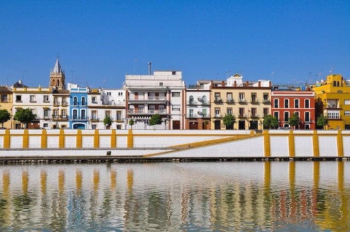 The Triana neighborhood in Seville is one of the city's most emblematic destinations.